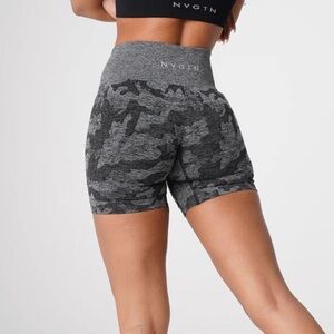 NVGTN Camo High Waist Women's Shorts